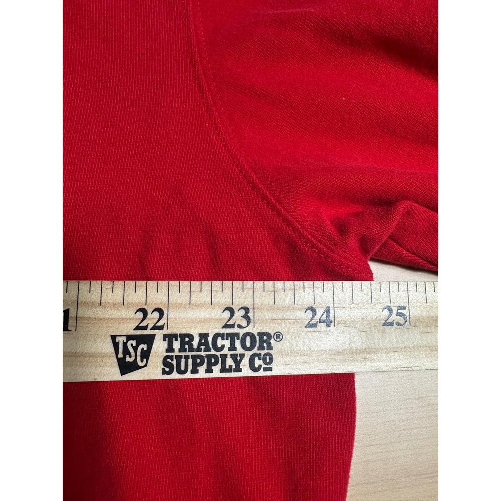 Polo Ralph Lauren Mens XXL Red Cotton Turtleneck Long Sleeve Pony Logo Shirt - Picture 5 of 6